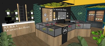 Agencement intérieur du magasin Agencement intérieur du magasin