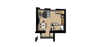 Plan insideco rénovation appartement Nîmes 